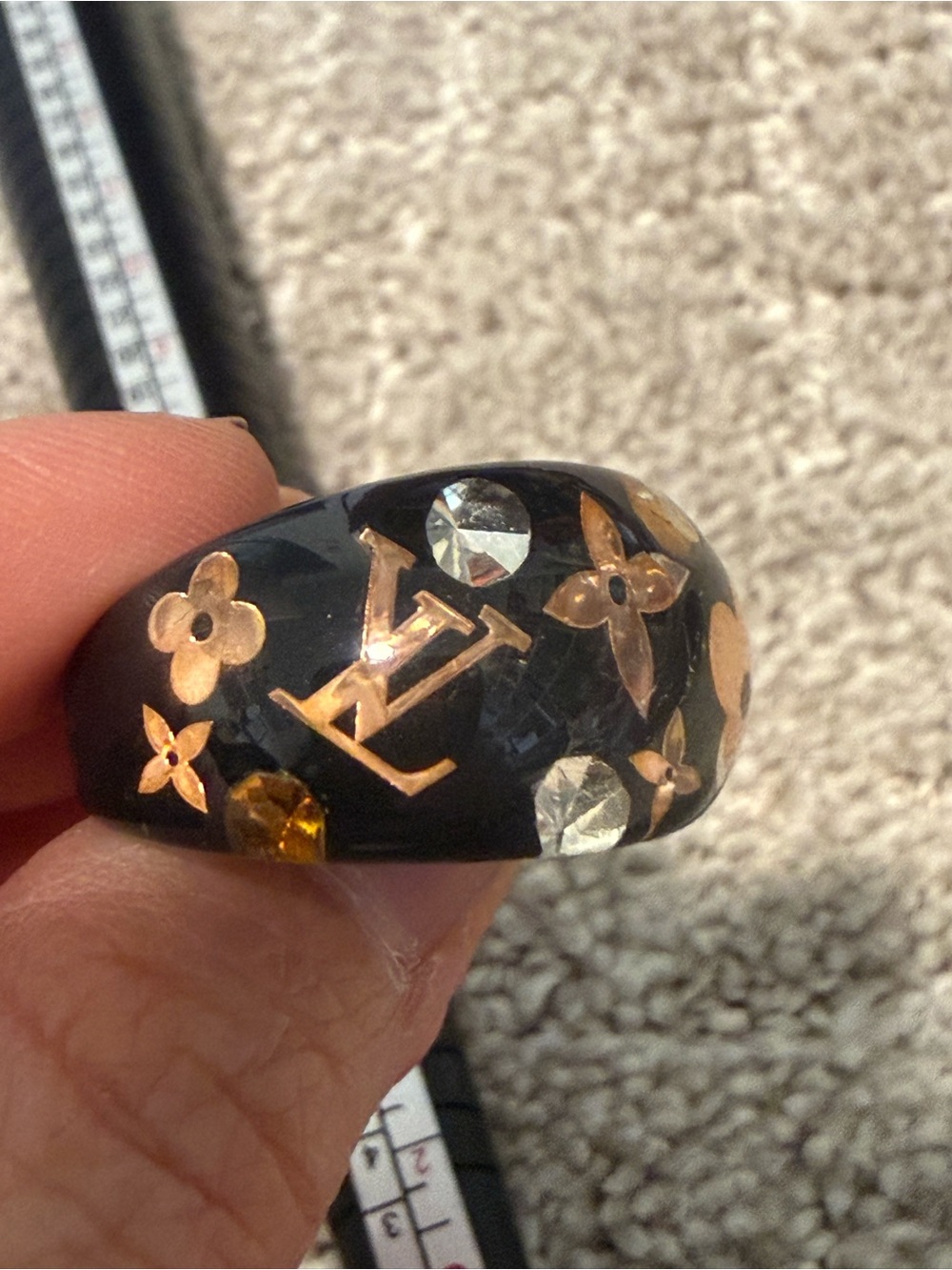 Louis Vuitton Brown Ring